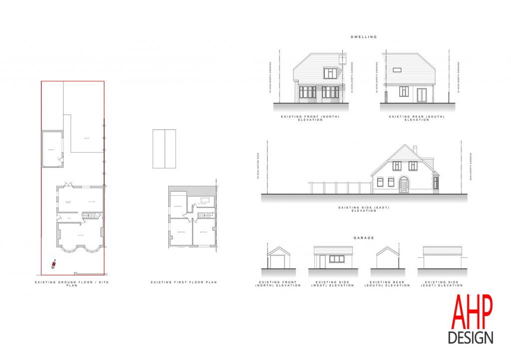 Existing Plans and Elevations
